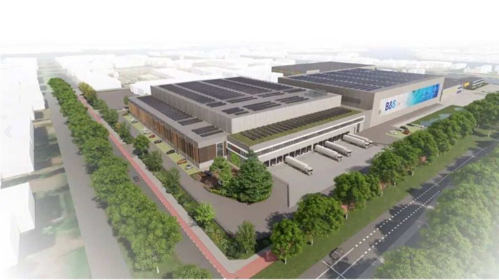 Nieuwbouw geautomatiseerd diepvriesmagazijn in Dordrecht